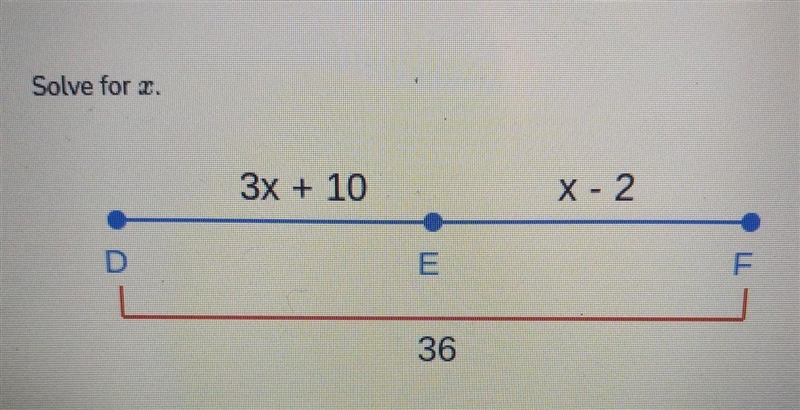 Pls help me solve for x I don't get how to turn it into an equation either ​-example-1