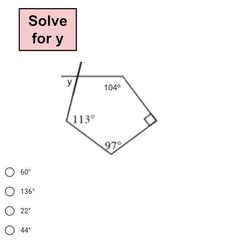 Solve for y on this shape-example-1