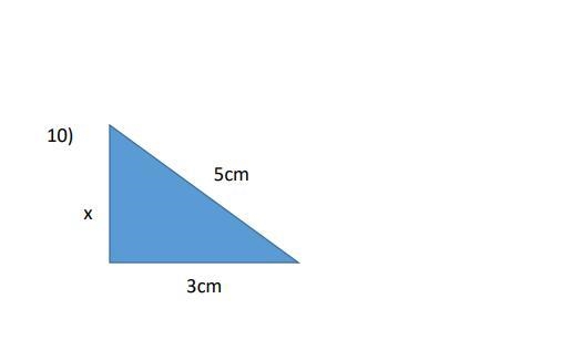 ASAP someone please use the Pythagorean Theorem to solve for the missing side of these-example-2