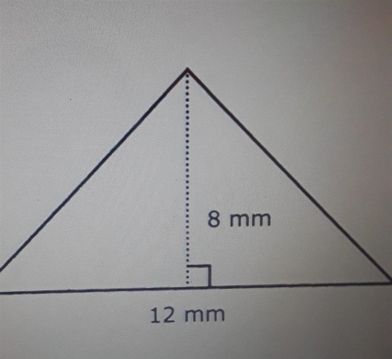 help? A crayon is shaped like a triangular prism. The base of the crayon is shown-example-1