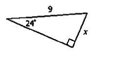 Solve for x. Round to the nearest tenth.-example-1