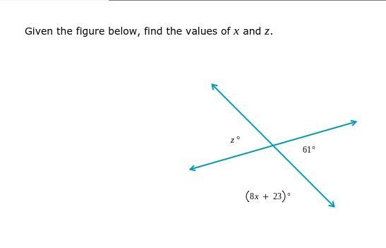 Given the figure below, find the value of x and y. Thank you!-example-1