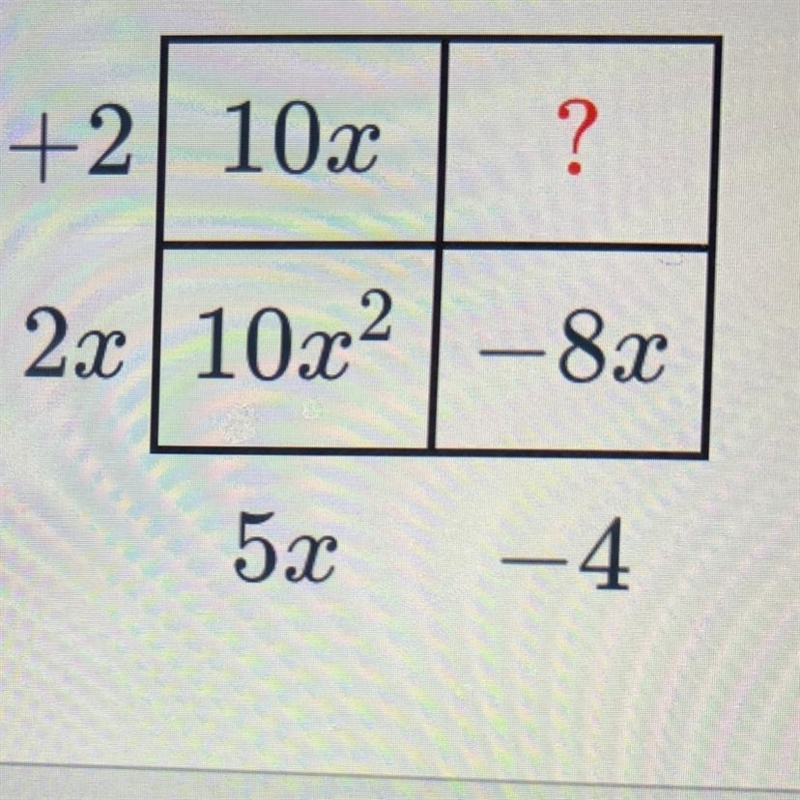 What is the missing term?-example-1