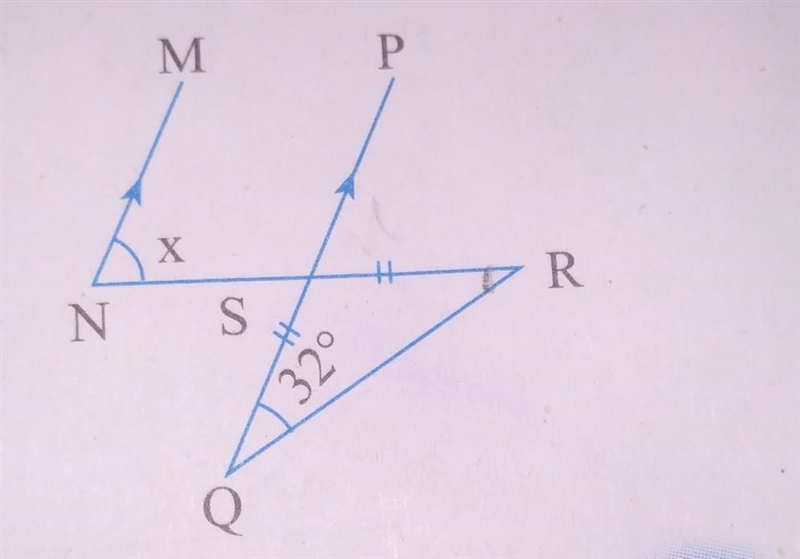 Pls find the value of X ​-example-1