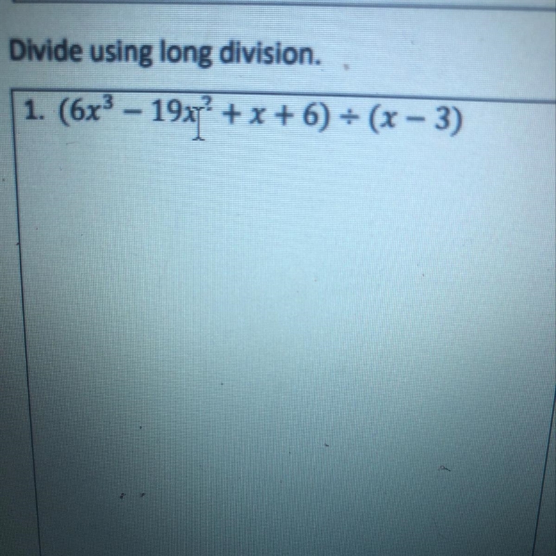 Can y’all help me on doing Polynomial long division?-example-1