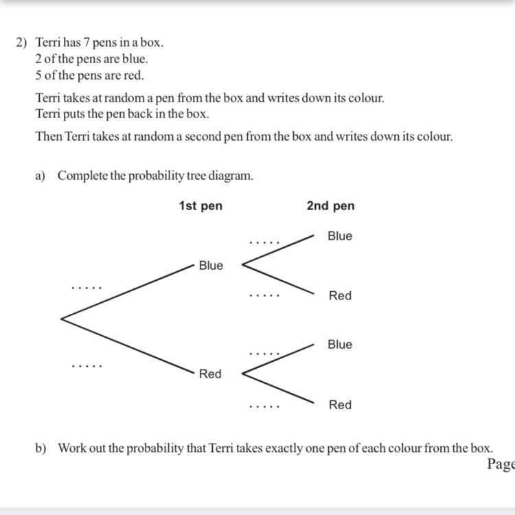 Was wondering if anyone knows the answer to part A and B for this question?-example-1