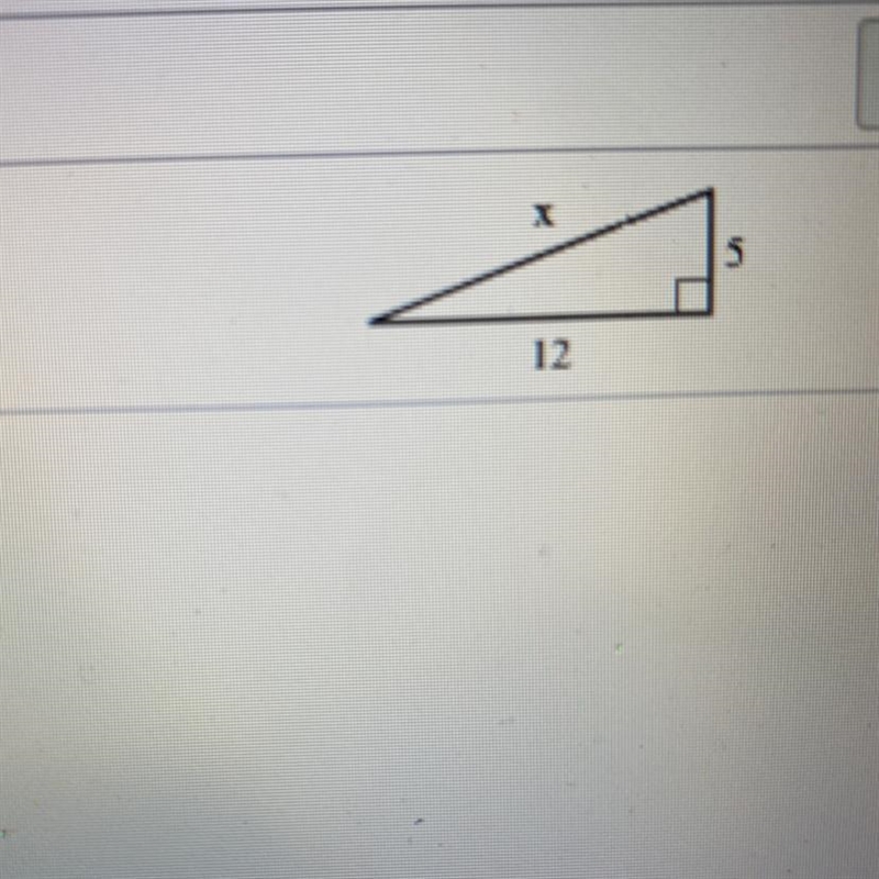 What is the value of x in simplest radical form?-example-1