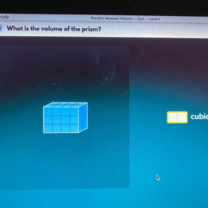 What is the volume of the prism?-example-1