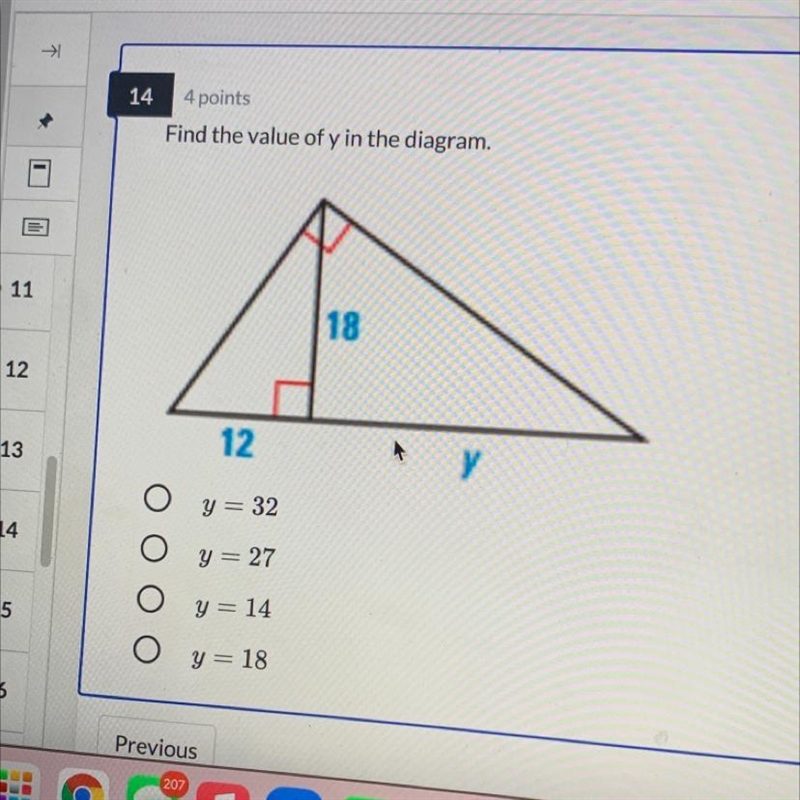 Find the value of y-example-1