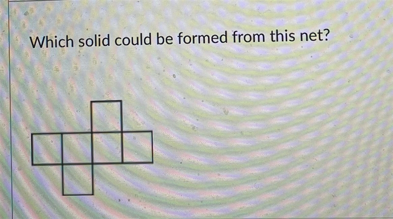 The answer choices are 1. Square pyramid 2. Cube 3. Triangular prism-example-1