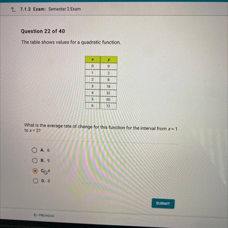 A. 6 B. 9 C. 4 D. 8-example-1