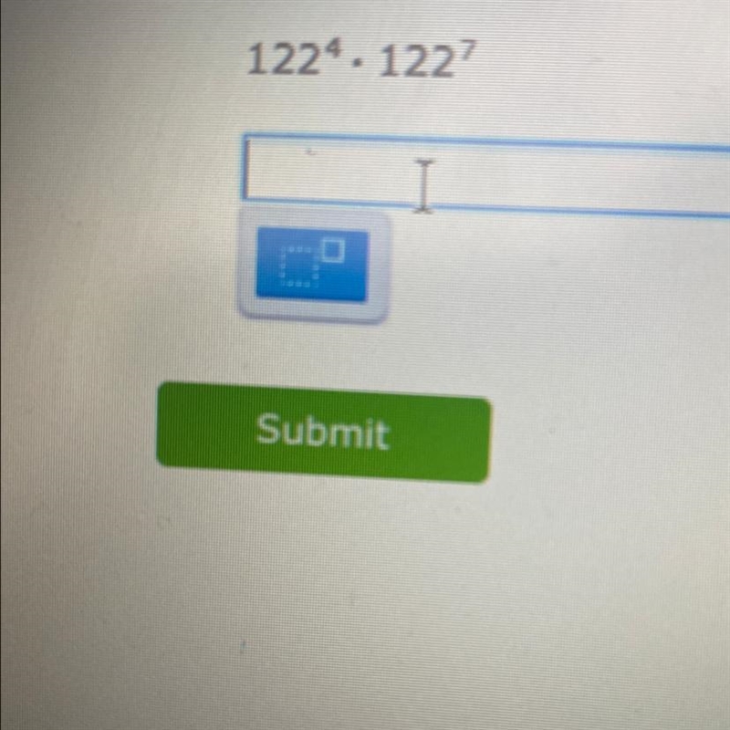 Simplify. Express your answer as a single term using exponents. 1224. 1227-example-1