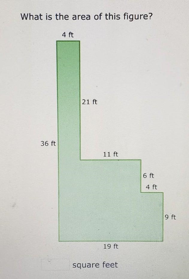 What is the area of this figure?​-example-1