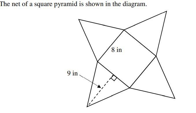 The total surface area of this triangular pyramid is_____? help asap-example-1