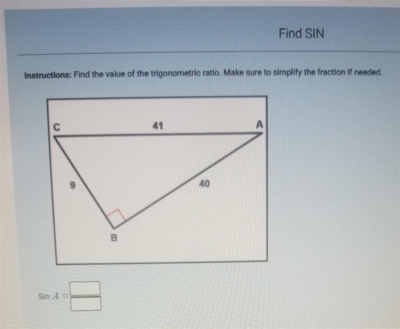 Find the value of trigonometric ratio​-example-1