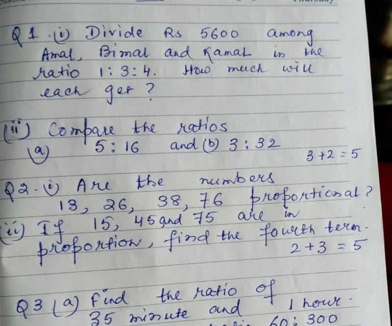 Please solve question 1 step by step and the others if u have time please​-example-1