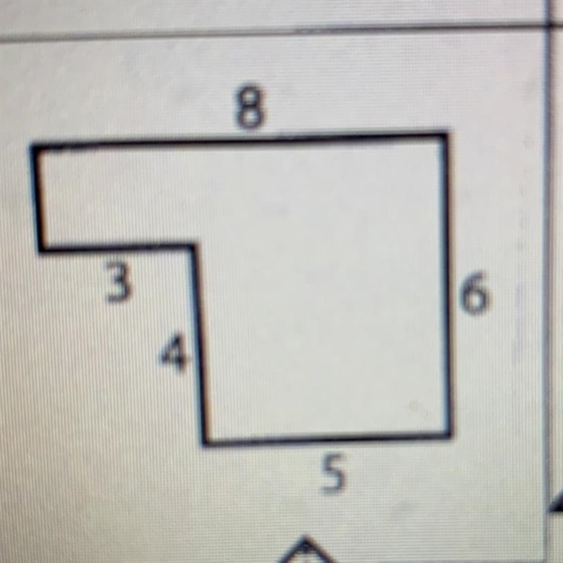 What is the area of the shape-example-1