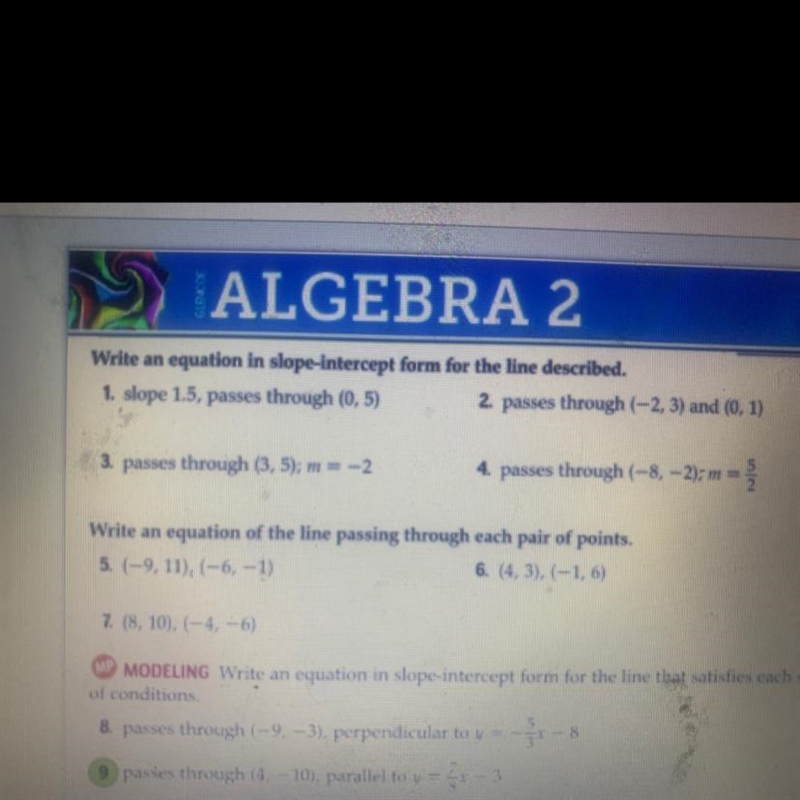 I need help with 1 - 4 please-example-1