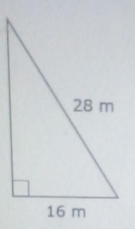 Find the length of the missing side. Round to the nearest tenth if necessary. 32.2m-example-1