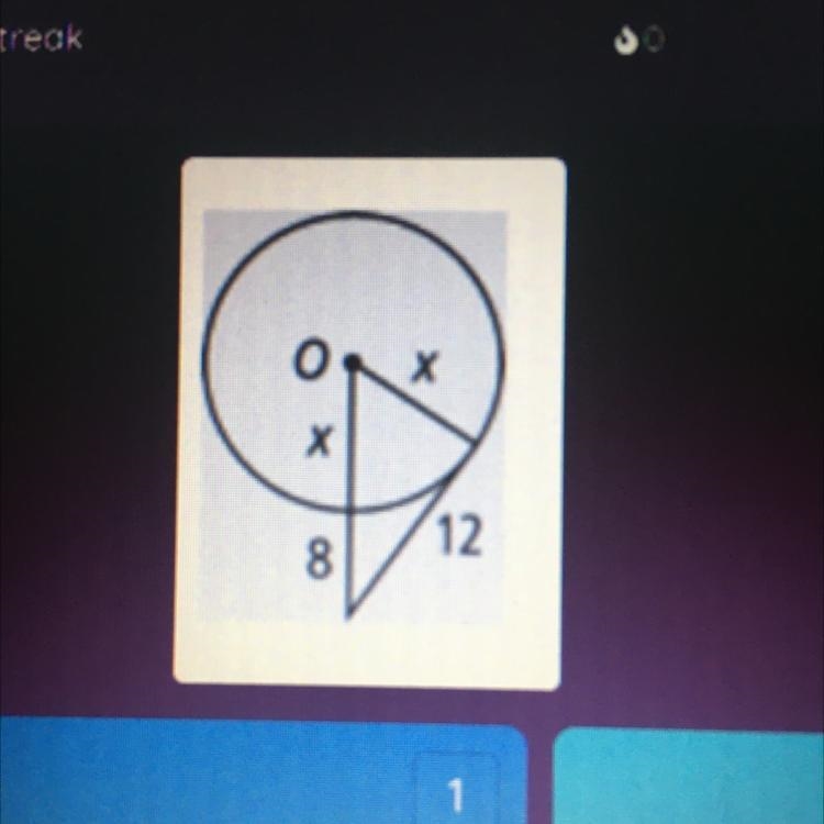 What’s the value of x to the nearest tenth? A. 4.5 B. 5.5 C. 25 D. 5-example-1