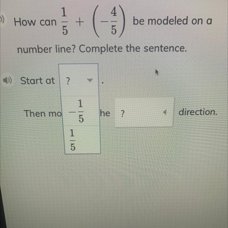 Needing help with this pre algebra the question mark on the bottom is negative or-example-1