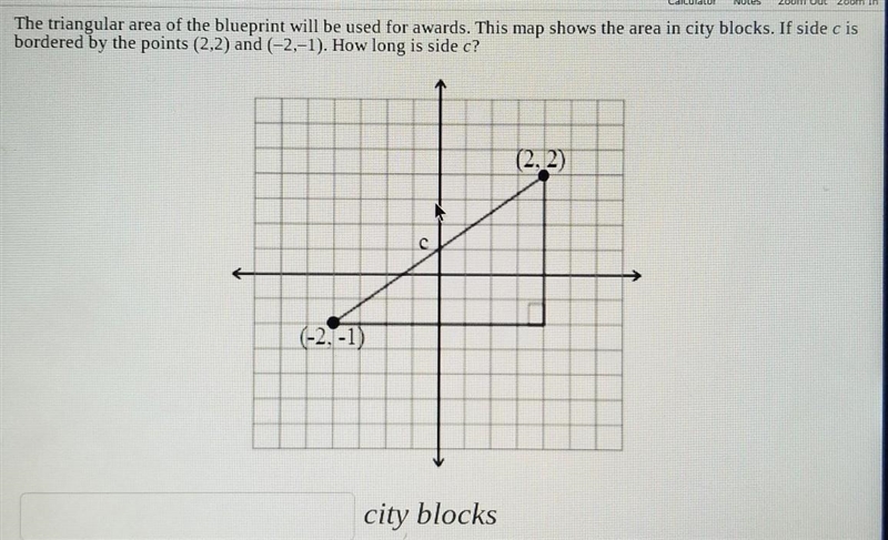 How long is side c ? ​-example-1