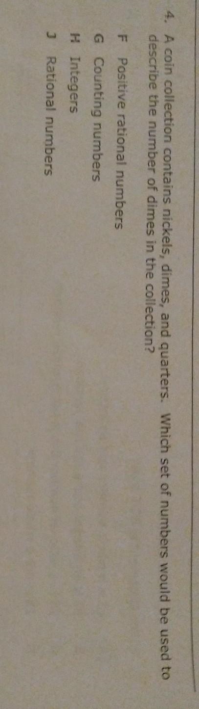 4. A coin collection contains nickels, dimes, and quarters. Which set of numbers would-example-1
