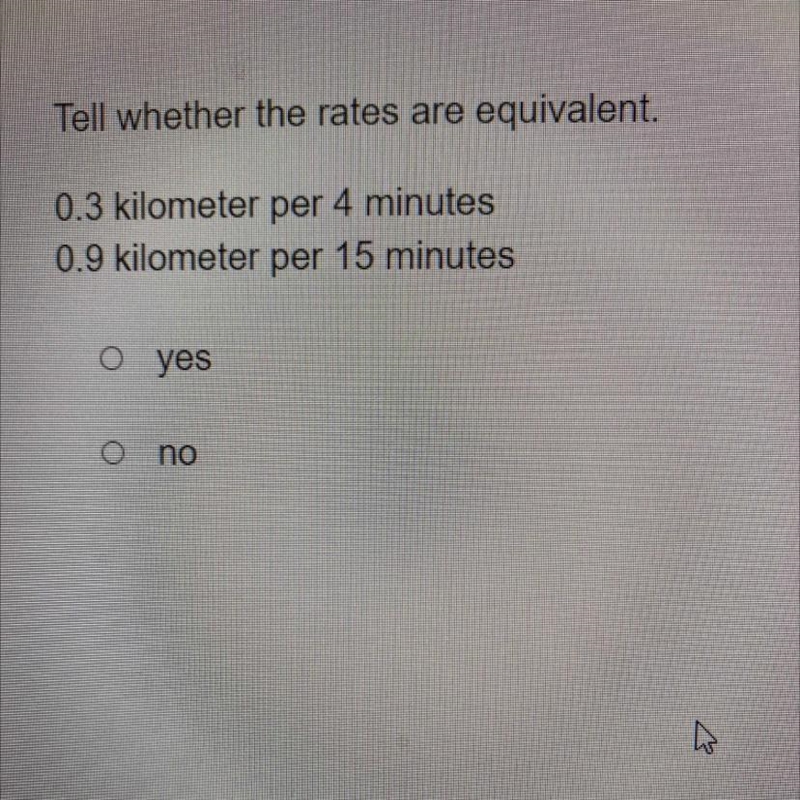 Are the rates equivalent?-example-1