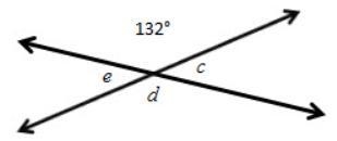 What is the value of e? A. 17 B. 48 C. 136 D. 360-example-1