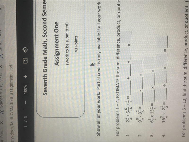 50 POINTS! PLZ ANSWER 1-4-example-1