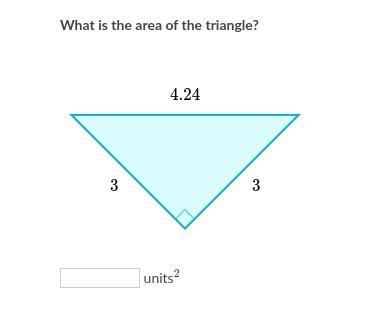 What is the area of the triangle?-example-1