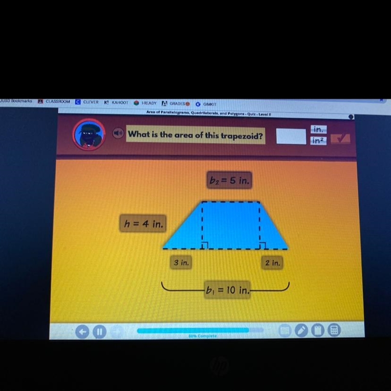 What is the area of this trapezoid-example-1