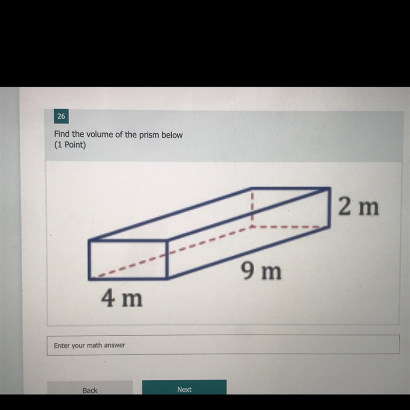 Find the volume of the prism please-example-1