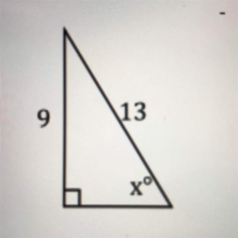 Find the missing angle.-example-1