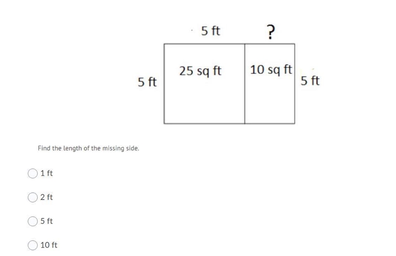 Find the missing length.-example-1