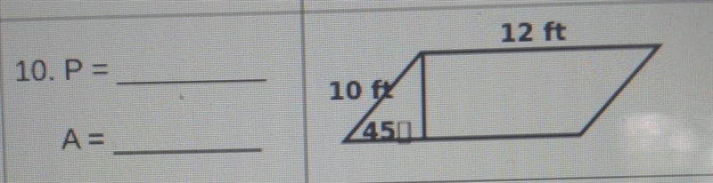 I need the Area and Perimeter.​-example-1