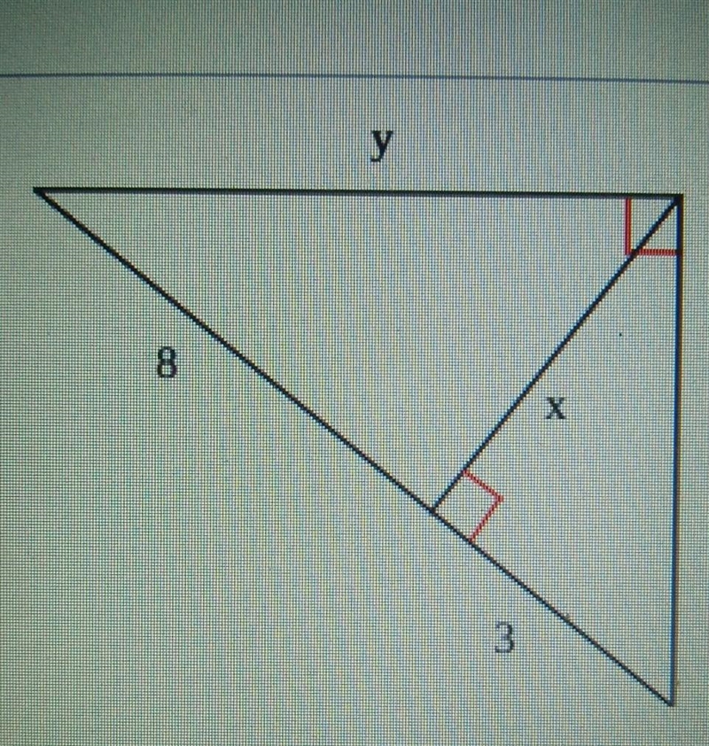 What is y?? x=2√6 if it helps​-example-1