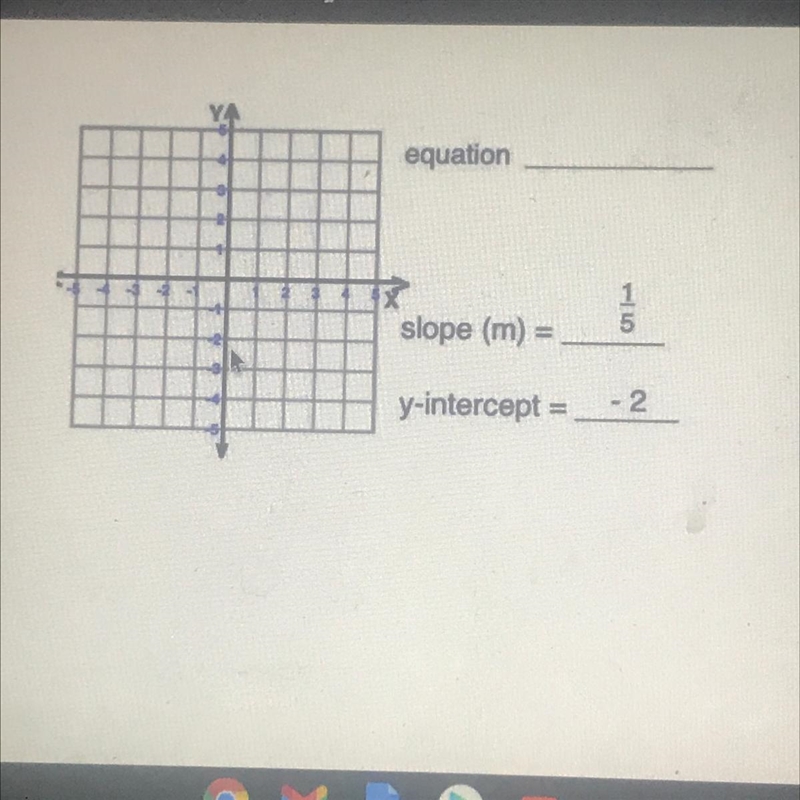 Whats the slope for this questions please and thank you-example-1