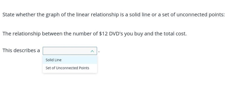 It is asking if it is a solid line or undotted line I dont get it-example-1