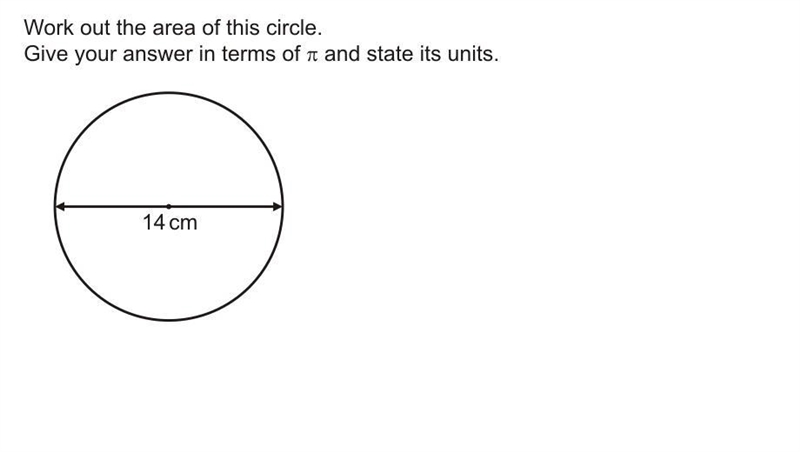 Area of the circle attachment below-example-1