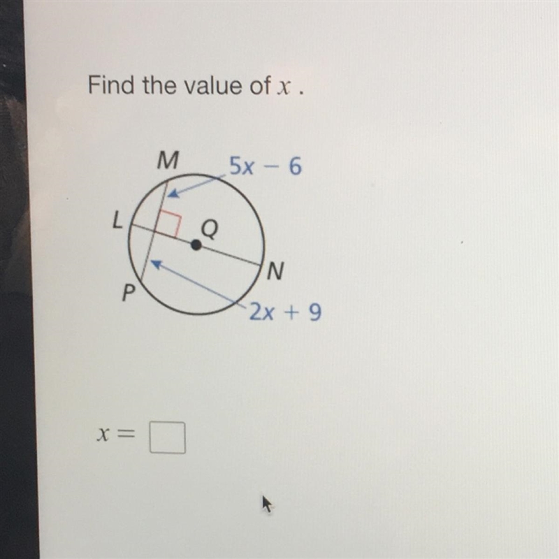 Find Value Of X. Help haahahhnak-example-1