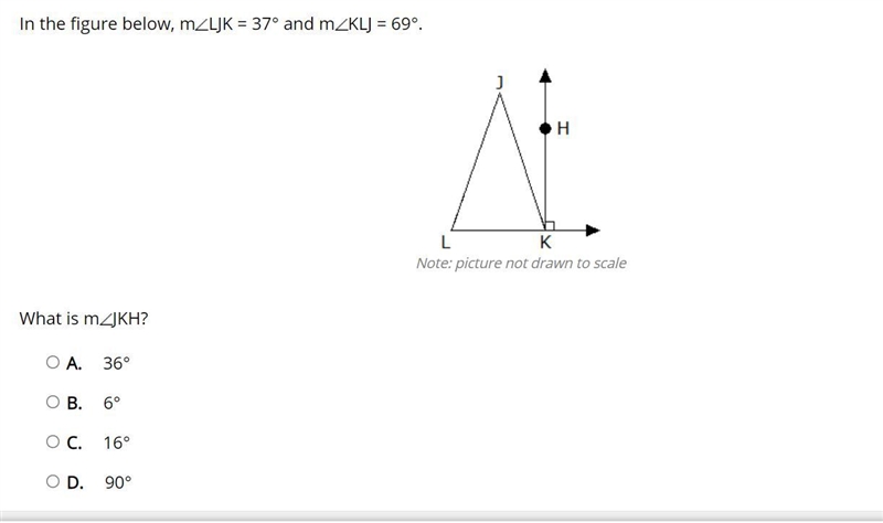 Help In the figure below, mLJK = 37° and mKLJ = 69°.-example-1