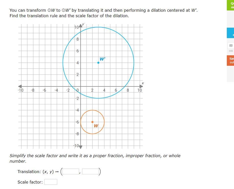 SOMEONE PLEASE HELP THANK YOUUU!!! I REALLY NEED IT Simplify the scale factor and-example-1