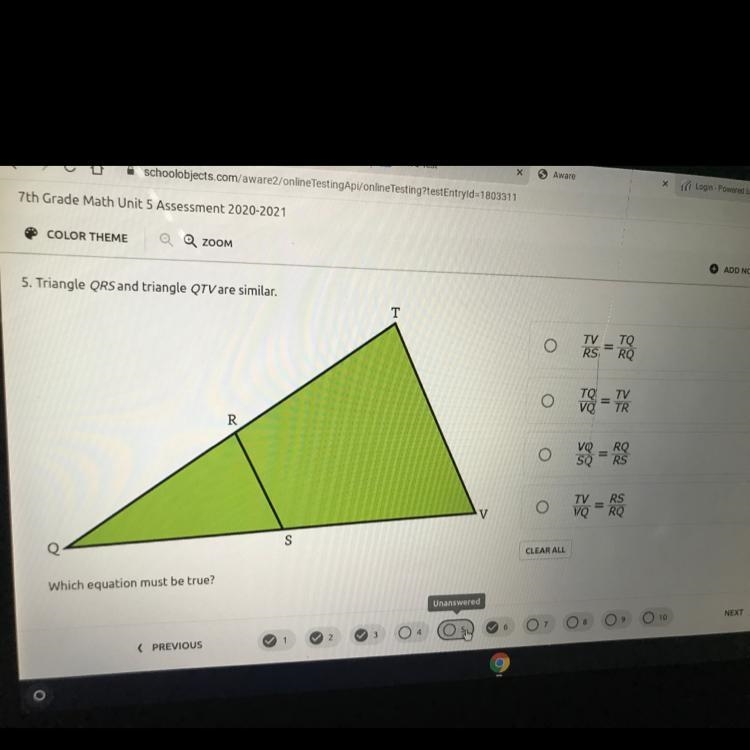 Which equation could be true ?-example-1