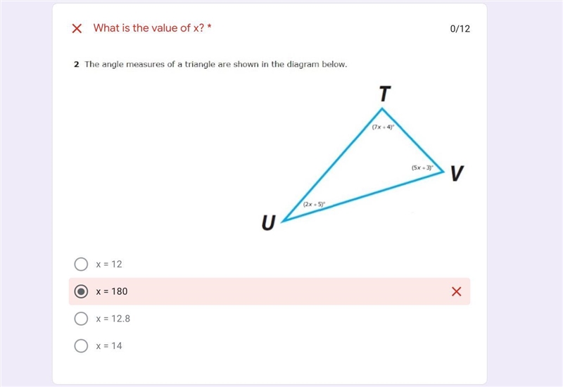 The angle measures of a triangle are shown in the diagram below how do I get the answer-example-1