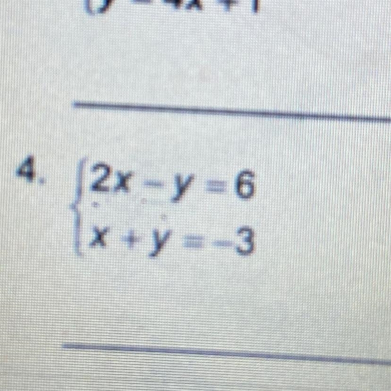 HELP QUICK!! solve by substitution and show work please-example-1