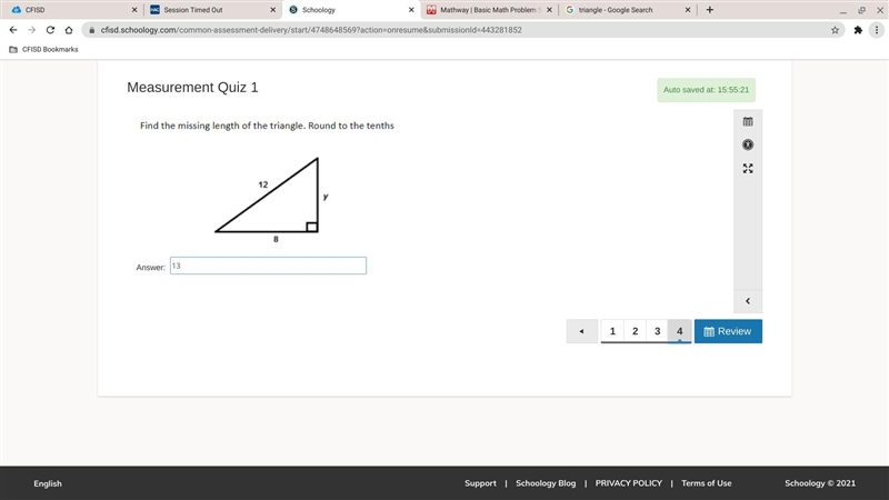 Find the missing triagel-example-1