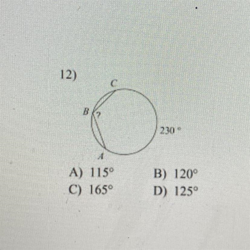 Solve for x assume that lines appear tangent are tangent-example-1