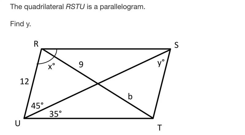 Find y in the parallelogram-example-1