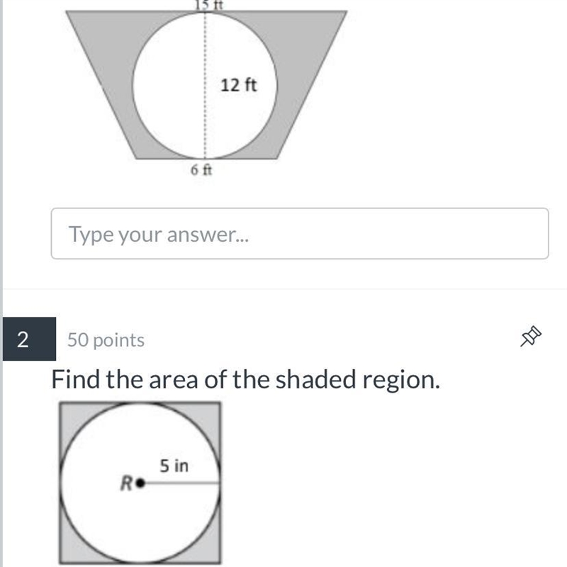 How to solve for shaded area-example-1